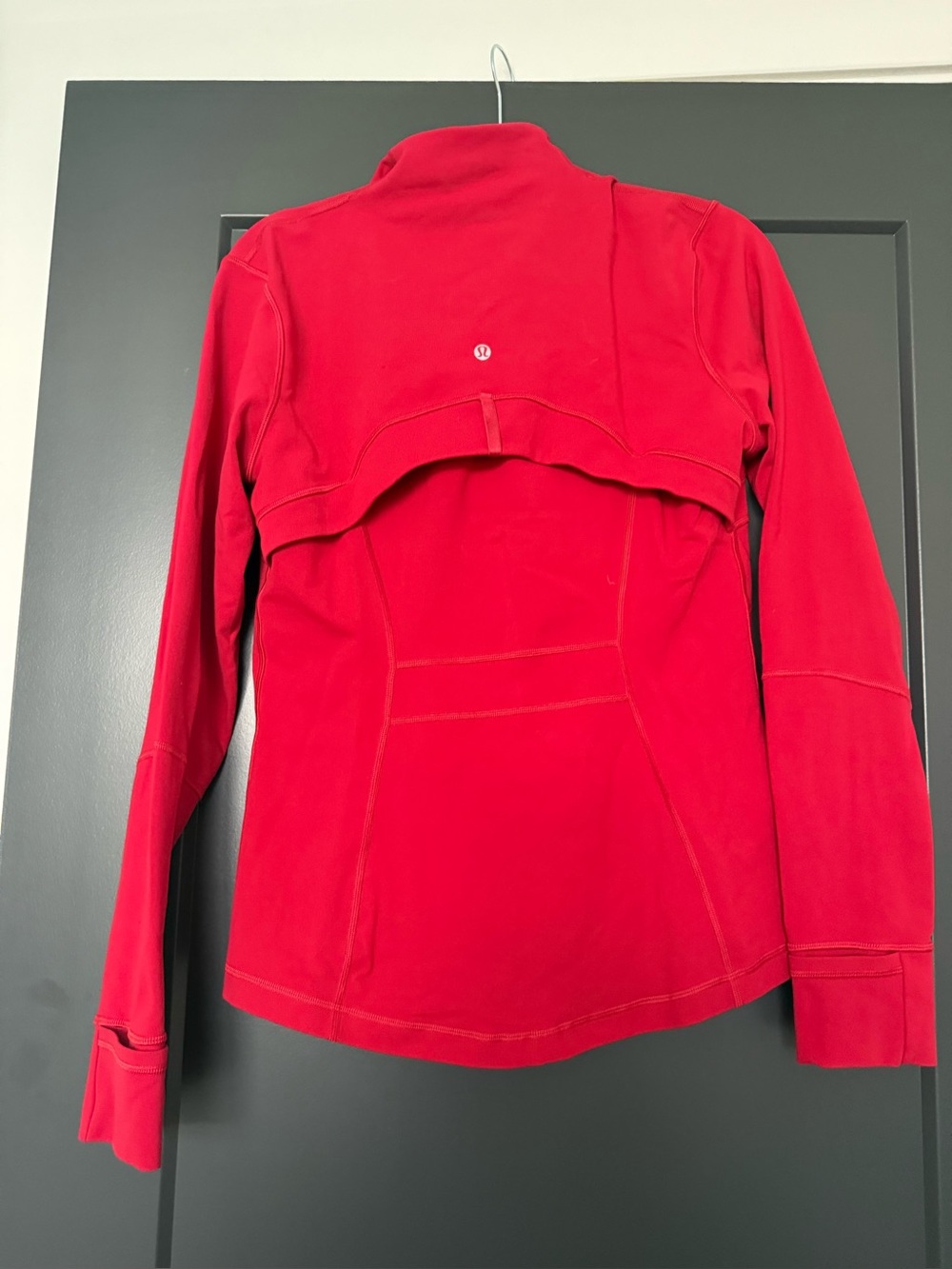 🍒LULULEMON DEFINE Jacket sz 10 DARK RED ~ VVHTF COLOR!!